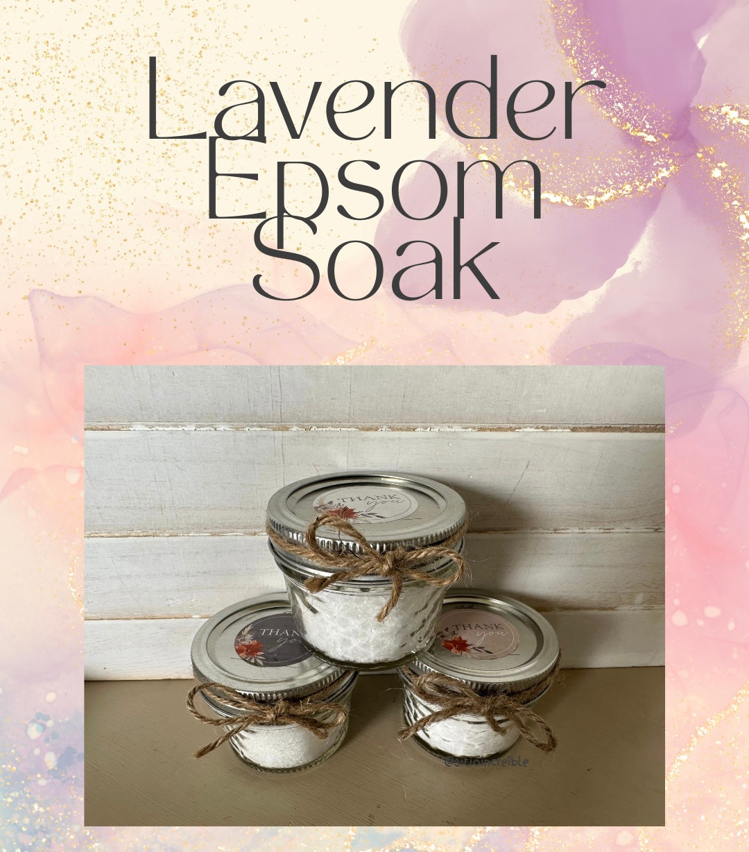 Lavender Epsom Soak