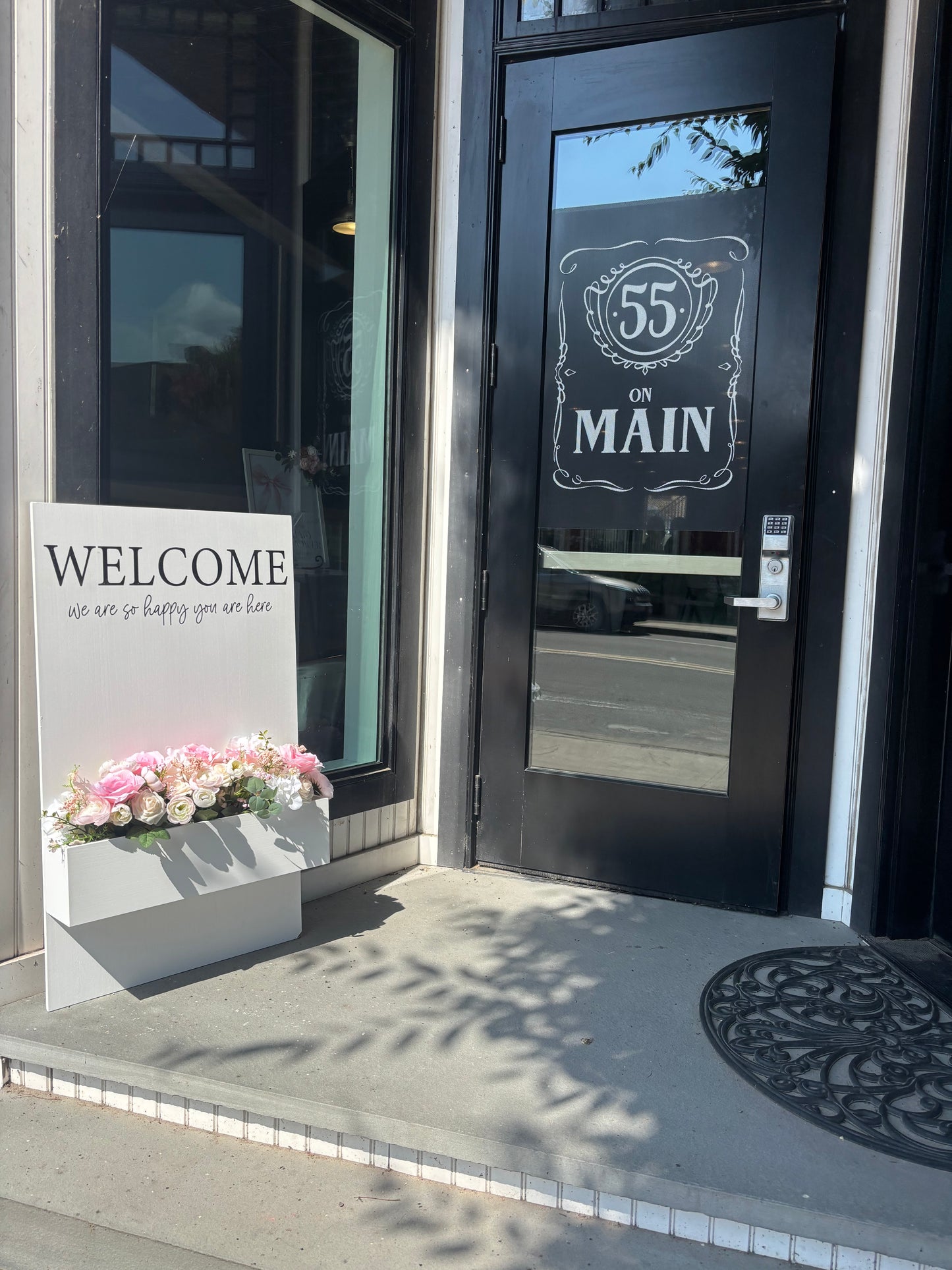 Customized Welcome Flower Box