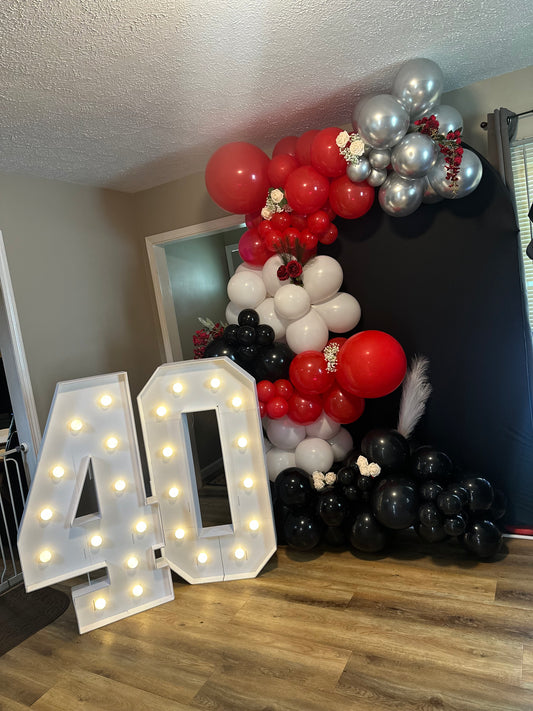 Marquee Number (4ft)