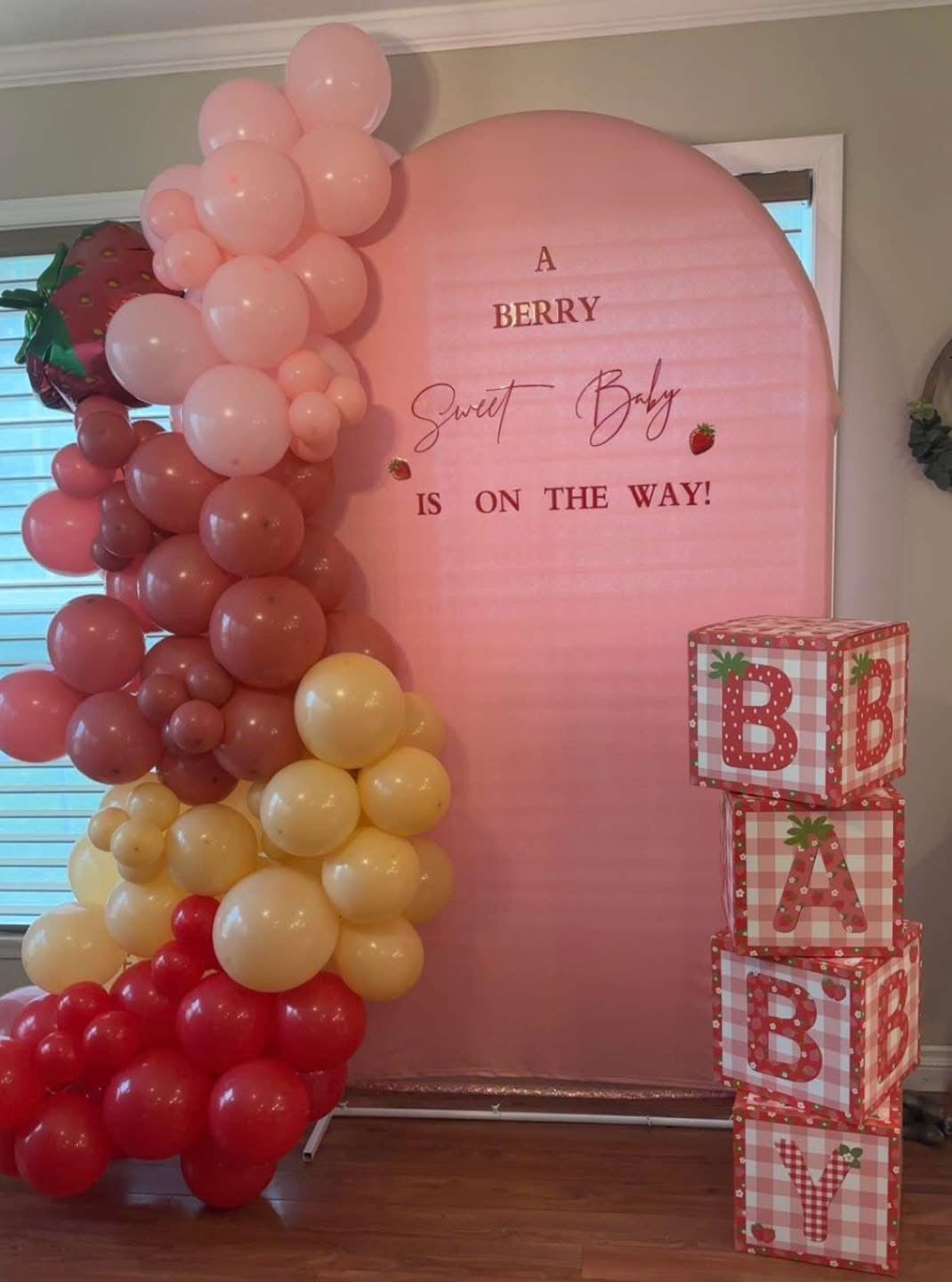 One arch with Cover & Balloons